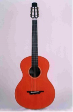 Nylon string electric guitar